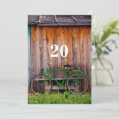 Invitation pour la 20e cérémonie cycliste (Debout devant)