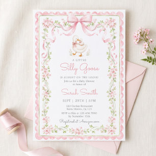 Invitation pour la Baby Shower de la petite oie dr