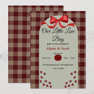 Invitation pour la Baby Shower de Notre Petit Bébé