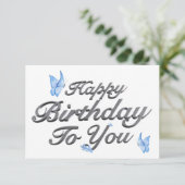 Invitation pour la célébration d'anniversaire d'ar (Debout devant)