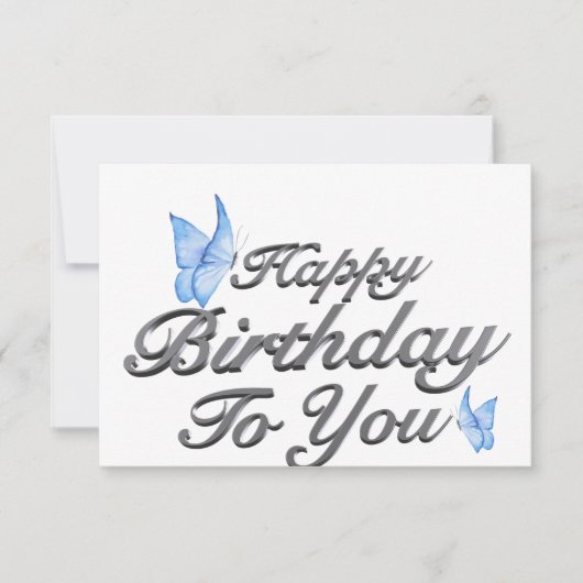 Invitation pour la célébration d'anniversaire d'ar (Devant)