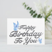 Invitation pour la célébration d'anniversaire d'ar (Debout devant)