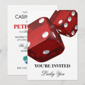 Invitation pour la célébration d'anniversaire de C (Devant / Derrière)