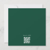 Invitation pour la Célébration de Retraite Verte & (Dos)