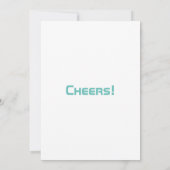 Invitation pour la célébration du Nouvel An (Dos)