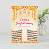 Invitation pour la cérémonie du Bangle numérique e (Debout devant)