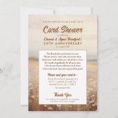 Invitation pour la douche de cartes d'anniversaire (Devant)