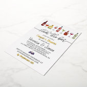 Invitation pour la douche de couple 'Stock the Bar (Rotation)