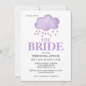 Invitation pour la douche de la mariée (Devant)