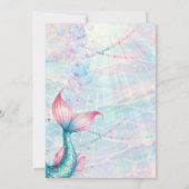 Invitation pour la fête d'anniversaire de 5 ans de (Dos)