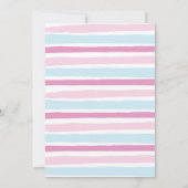 Invitation pour la fête d'anniversaire de Deux la  (Dos)