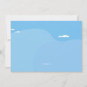 Invitation pour la fête d'anniversaire de la parad (Dos)