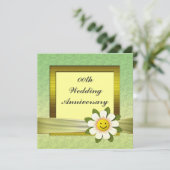 Invitation pour la fête d'anniversaire de mariage (Debout devant)