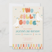 Invitation pour la fête d'anniversaire des 2 ans d (Devant)