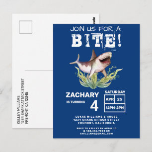 Invitation pour la fête d'anniversaire des enfants