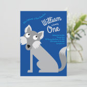 Invitation pour la fête d'anniversaire des enfants (Debout devant)