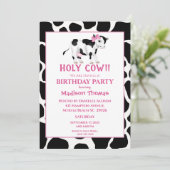 Invitation pour la fête d'anniversaire des filles (Debout devant)