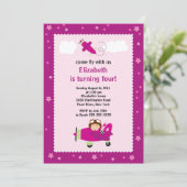 Invitation pour la fête d'anniversaire du petit av (Debout devant)