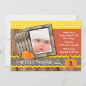 Invitation pour la fête d'anniversaire du petit Ci (Devant)