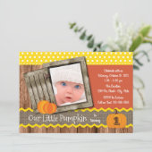 Invitation pour la fête d'anniversaire du petit Ci (Debout devant)