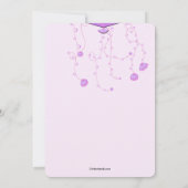 Invitation pour la fête d'anniversaire du Van Deux (Dos)