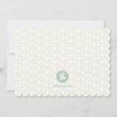 Invitation pour la fête d'anniversaire Girl Cute R (Dos)