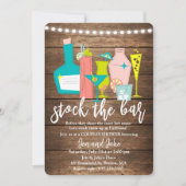 Invitation pour la fête de couples et mixte Stocke (Devant)
