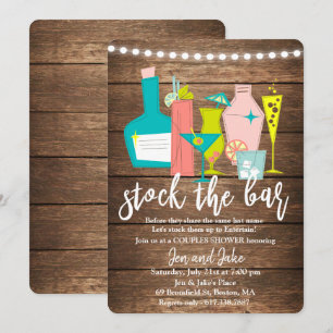 Invitation pour la fête de couples et mixte Stocke