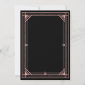 Invitation pour la fête de couples et mixte Stocke (Dos)