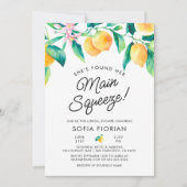Invitation pour la fête de douche de mariée Elle a (Devant)