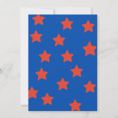 Invitation pour la fête de l'indépendance (Dos)