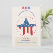 Invitation pour la fête de l'indépendance (Debout devant)