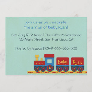 Invitation pour la Fête de Naissance d'un Petit Ga