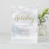 Invitation pour la fête de Noël aux flocons de nei (Debout devant)