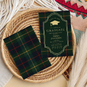 Invitation pour la fête de remise des diplômes Gin