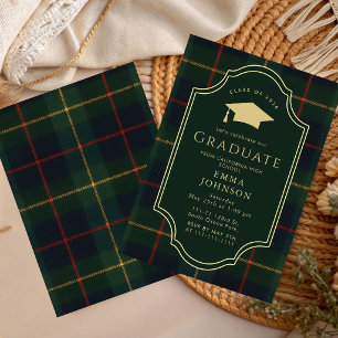 Invitation pour la fête de remise des diplômes Gin