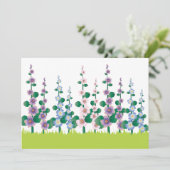 Invitation pour la fête des mères dans un jardin d (Debout devant)