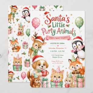 Invitation pour la fête des petits animaux du Père