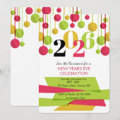 Invitation pour la fête du 31 décembre (2) (Devant / Derrière)