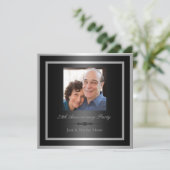 Invitation pour la fête du 75e anniversaire (Debout devant)