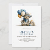 Invitation pour la fête du premier anniversaire de (Devant)