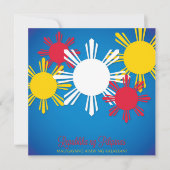 Invitation pour la fête nationale de Pinoy aux Phi (Devant)