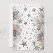 Invitation pour la fille d'or Quinceañera (Dos)