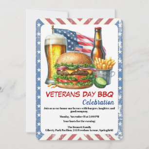 Invitation pour la Journée des vétérans   BBQ en l
