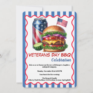 Invitation pour la Journée des vétérans   BBQ en l