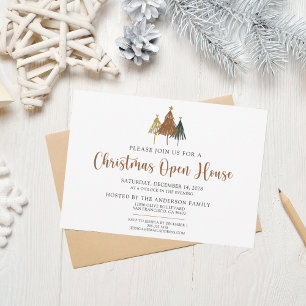Invitation pour la Maison Ouverte de Noël aux Arbr