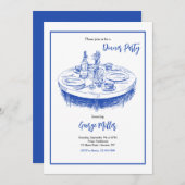 Invitation pour la mise en place de table (Devant / Derrière)