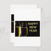 invitation pour la nouvelle année (Devant / Derrière)