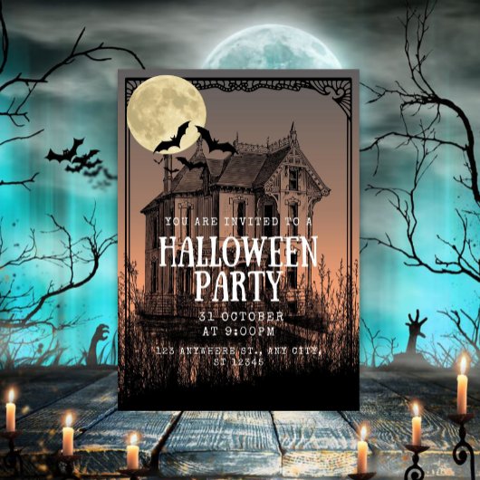 Invitation pour la Nuit la Plus Effrayante de l'An