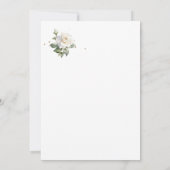 Invitation pour la Première Communion avec cierge  (Dos)